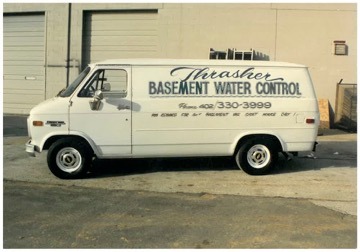 Thrasher Basement Repair Truck