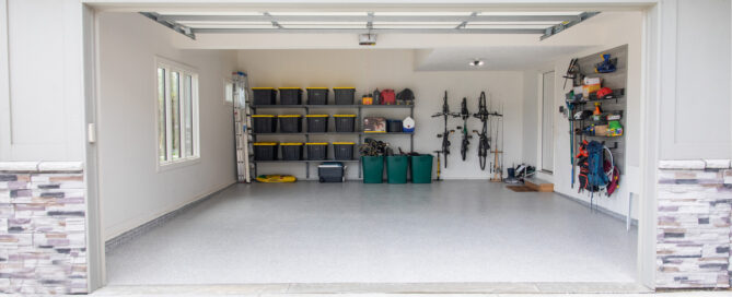 garage flooring and storage