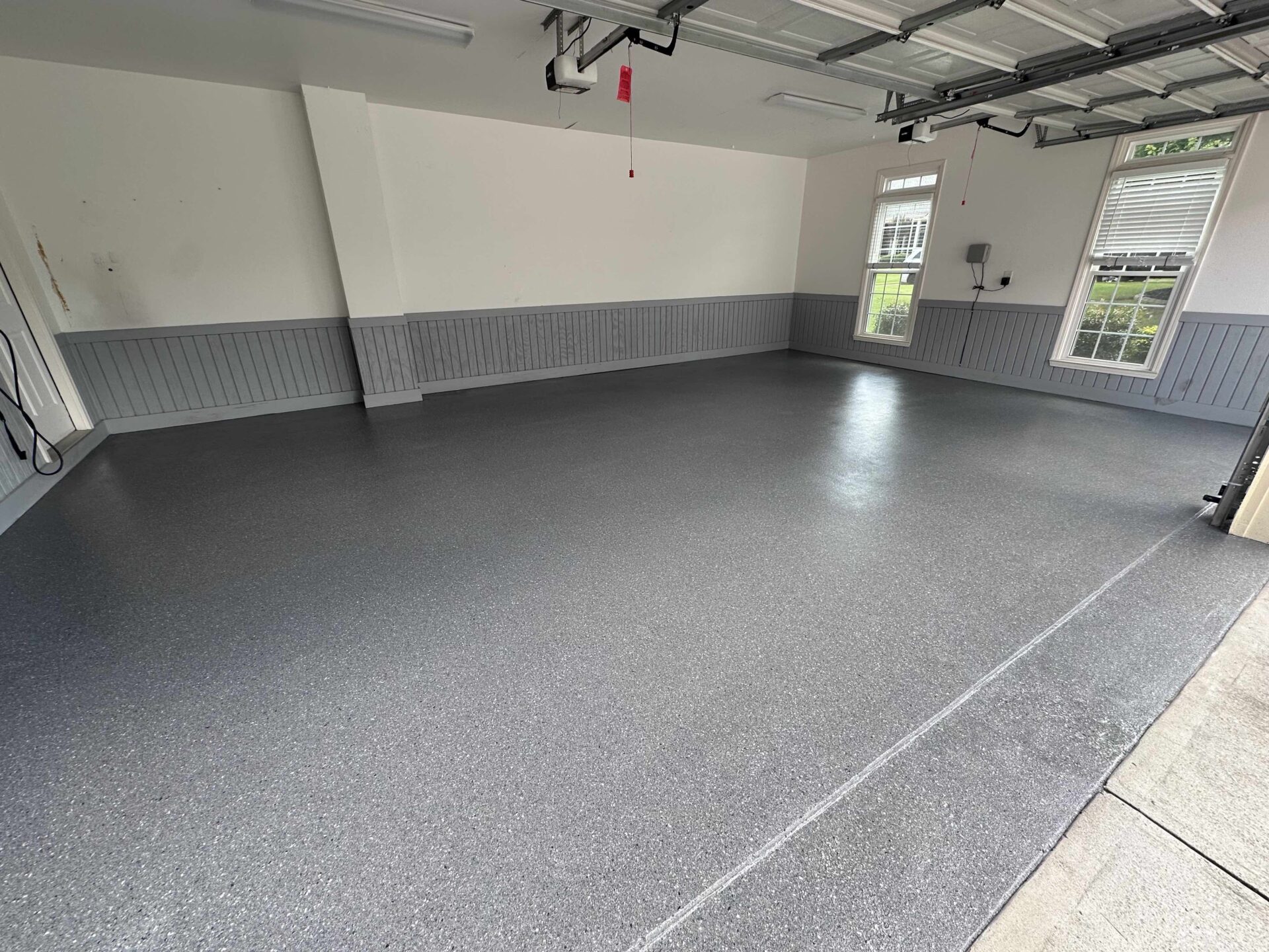 Polyaspartic floor coating