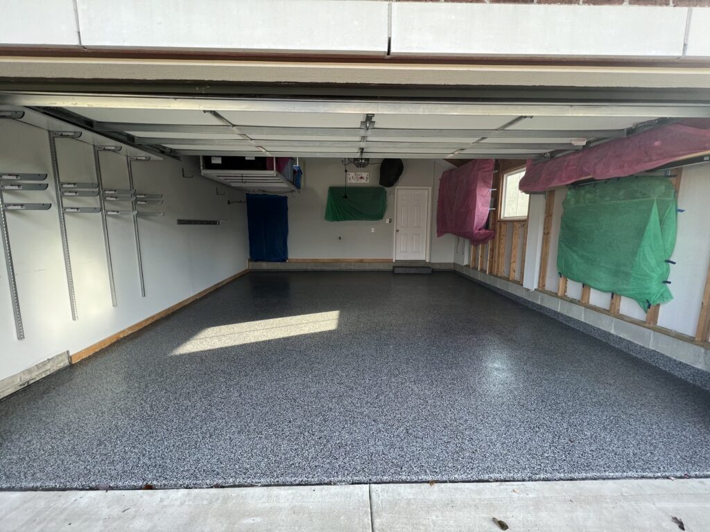 Garage Floor Coating in West Chester House