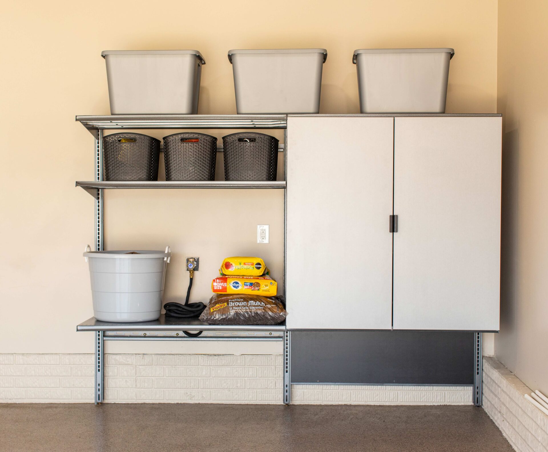 garage cabinets and shelving