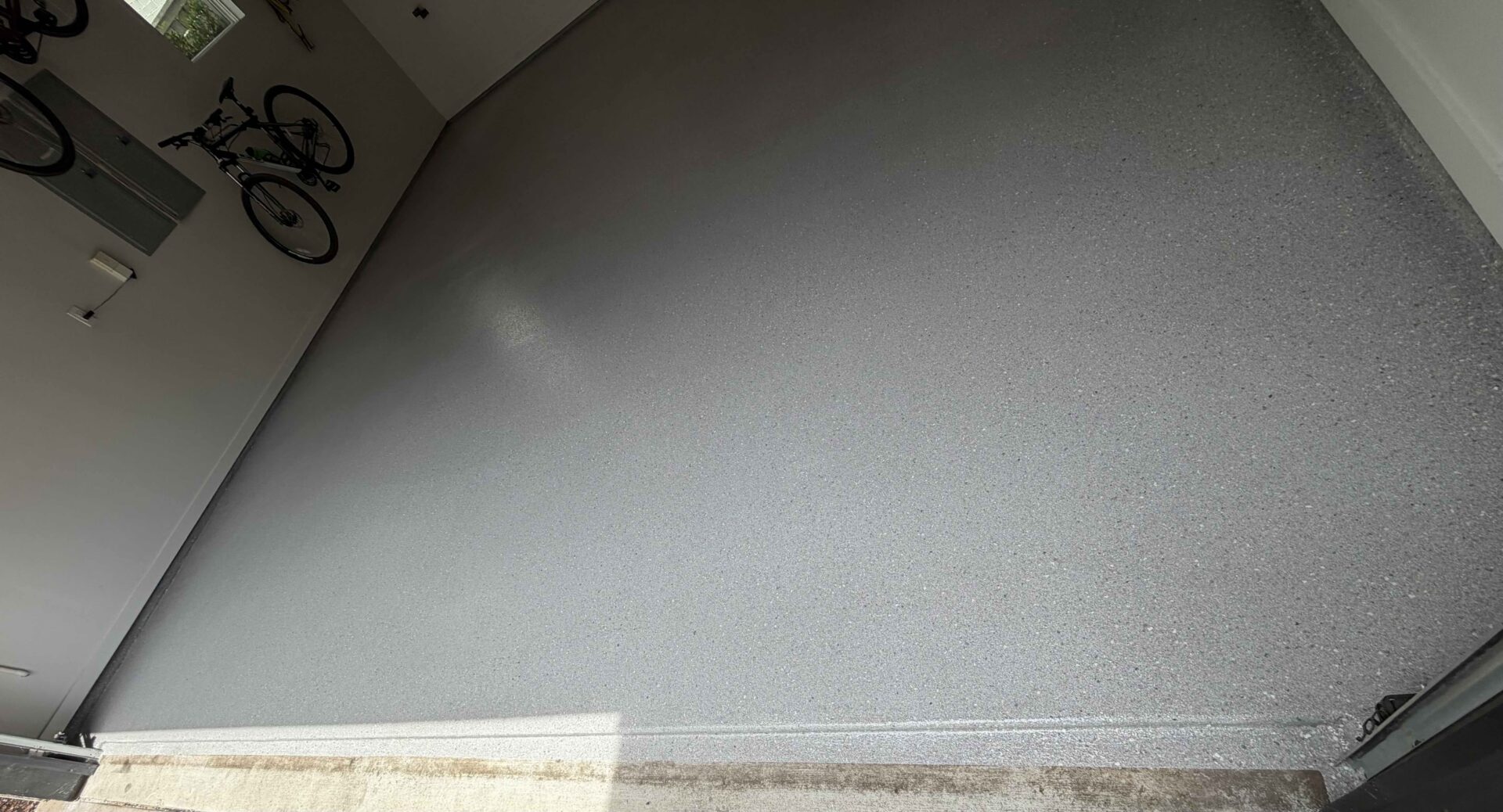 new polyaspartic garage floor