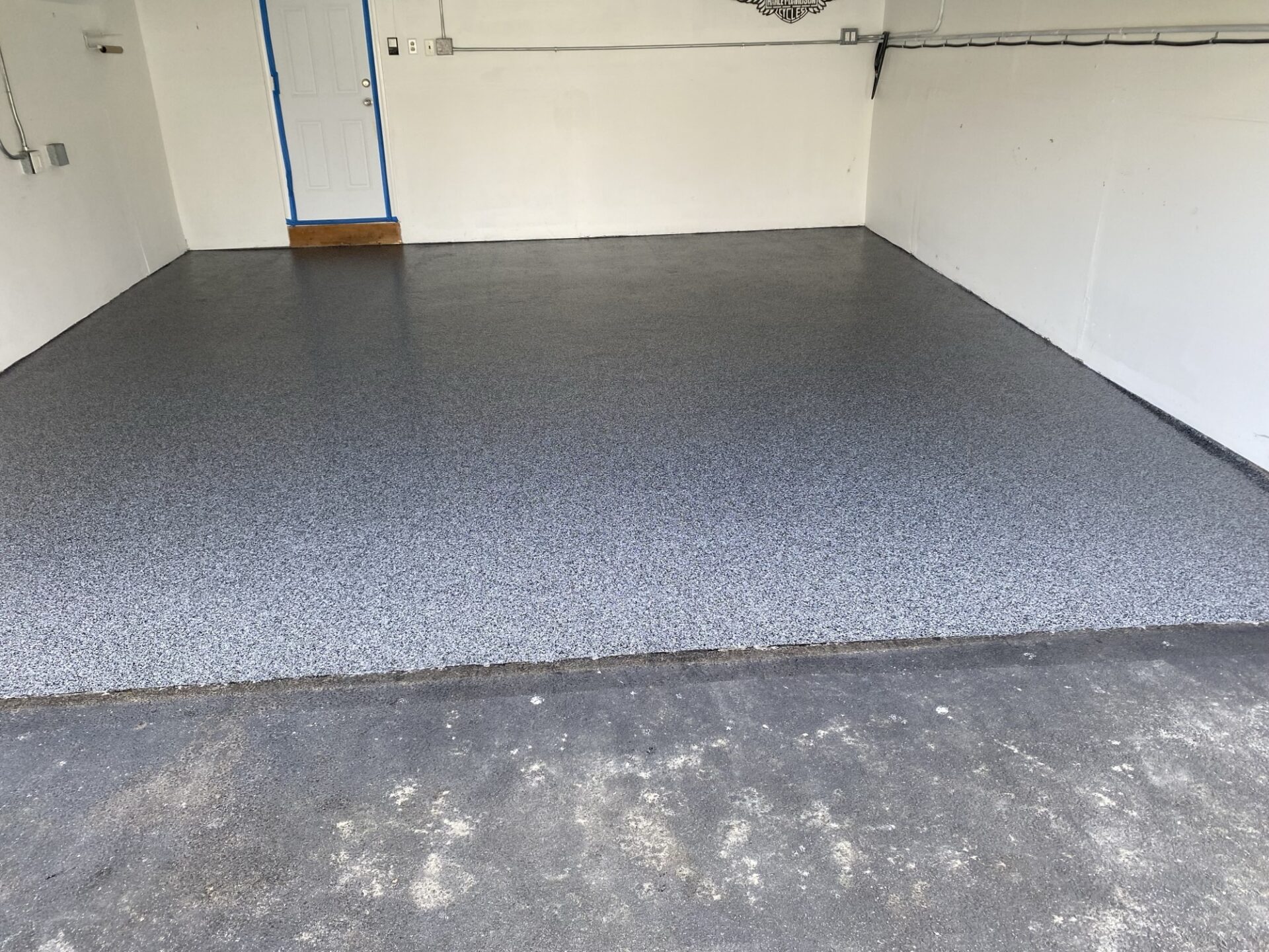 Garage floor coating