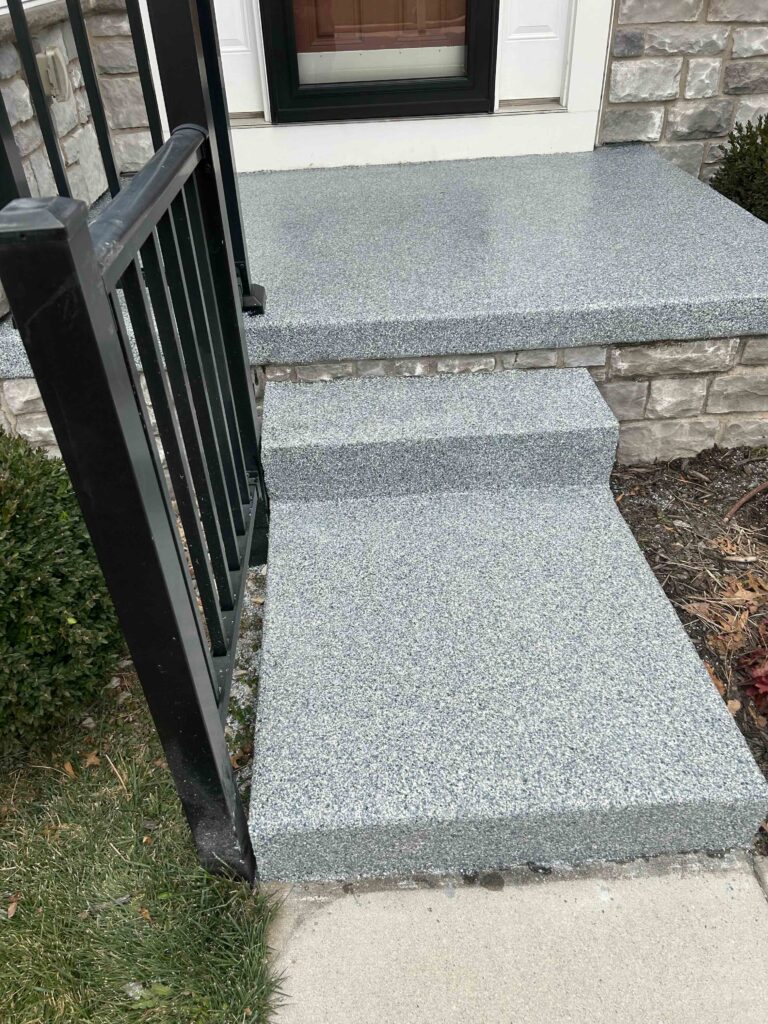 Concrete Coating in the color Blue Grey