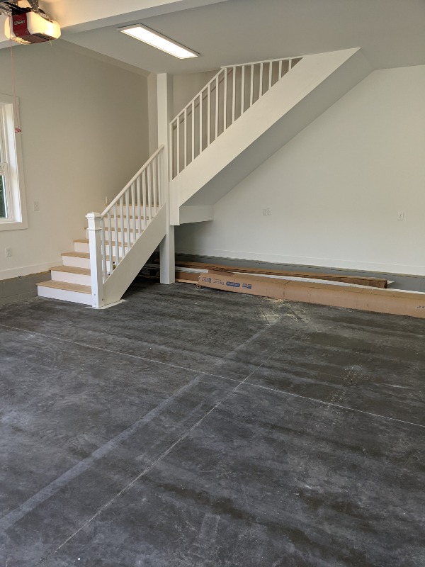 interior concrete basement