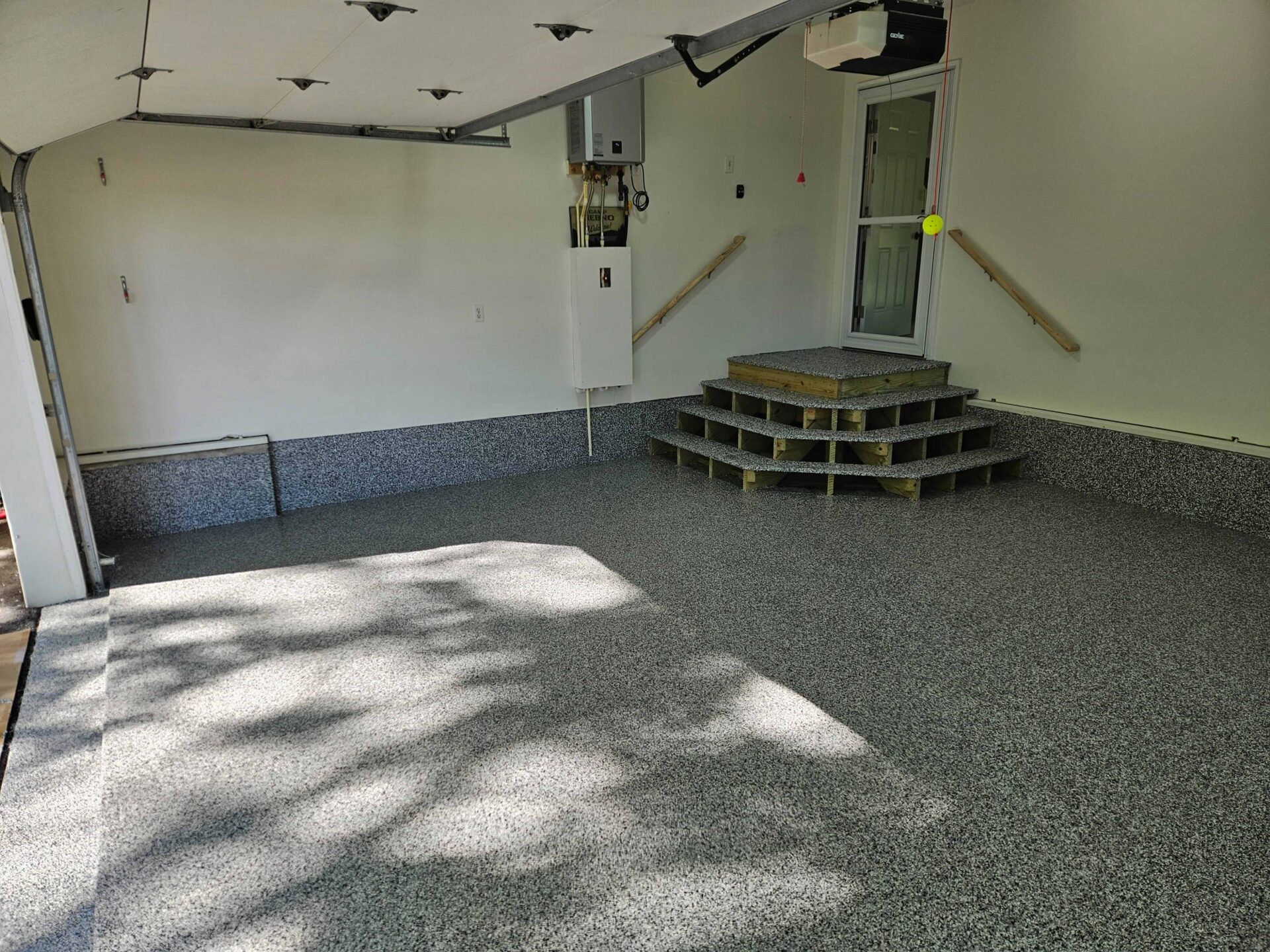 polyaspartic garage floor coating in Clarksville