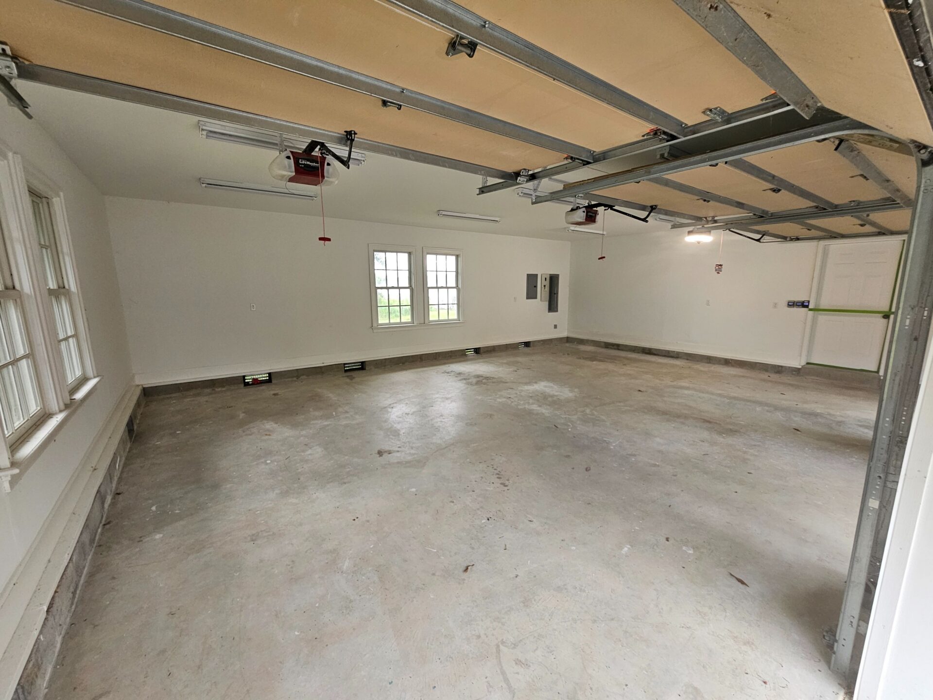 Easton garage with worn out concrete