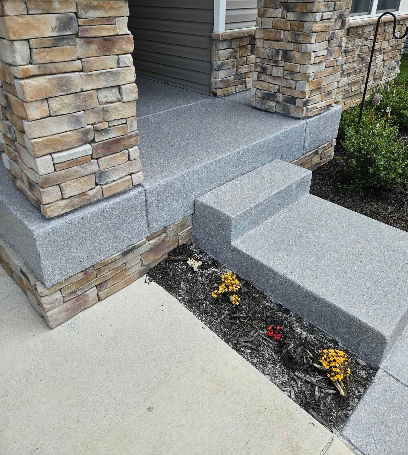 millsboro front porch polyaspartic coating
