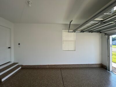 before garage slatwall in Dover