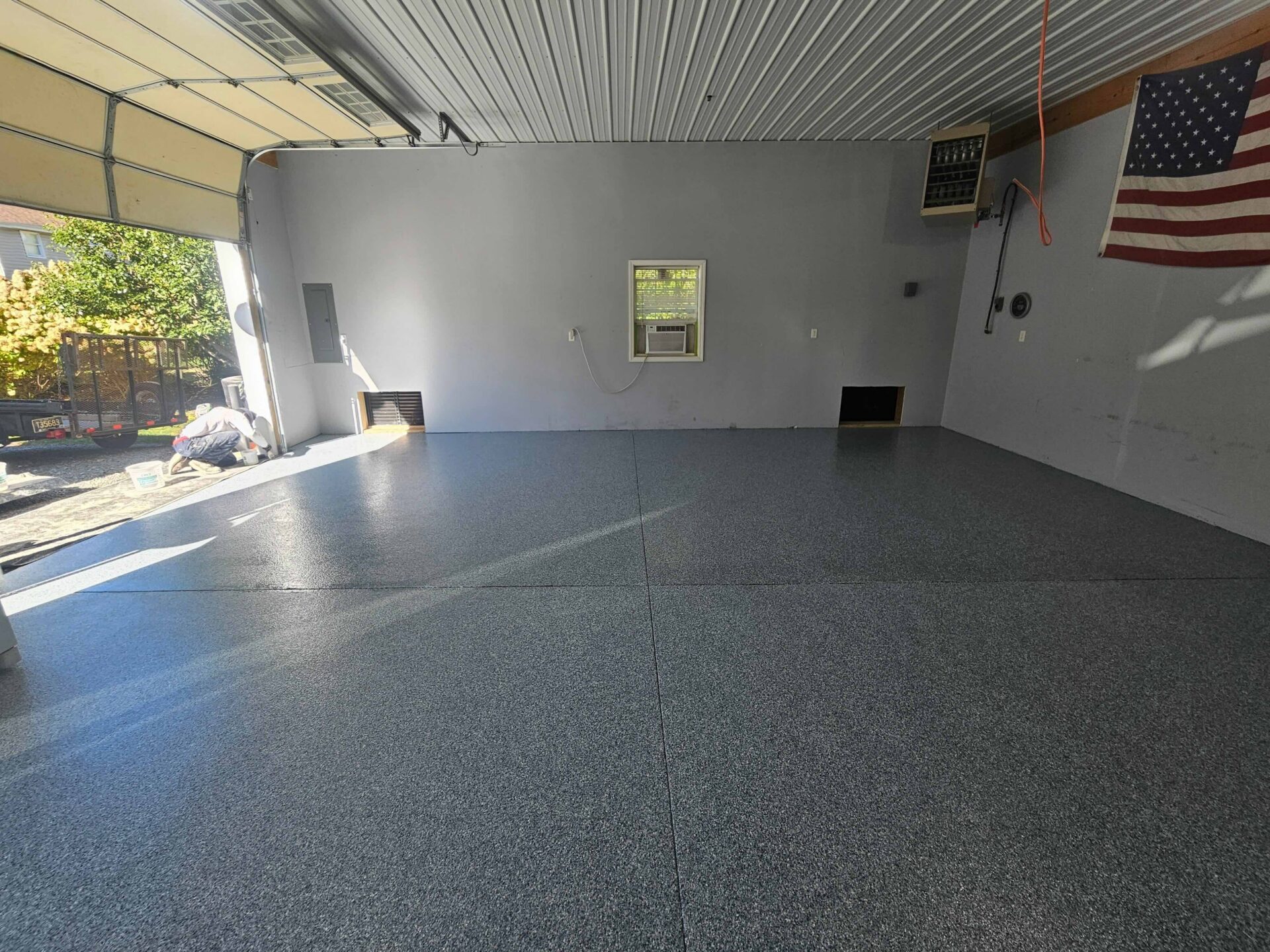 clean garage after in Ocean View