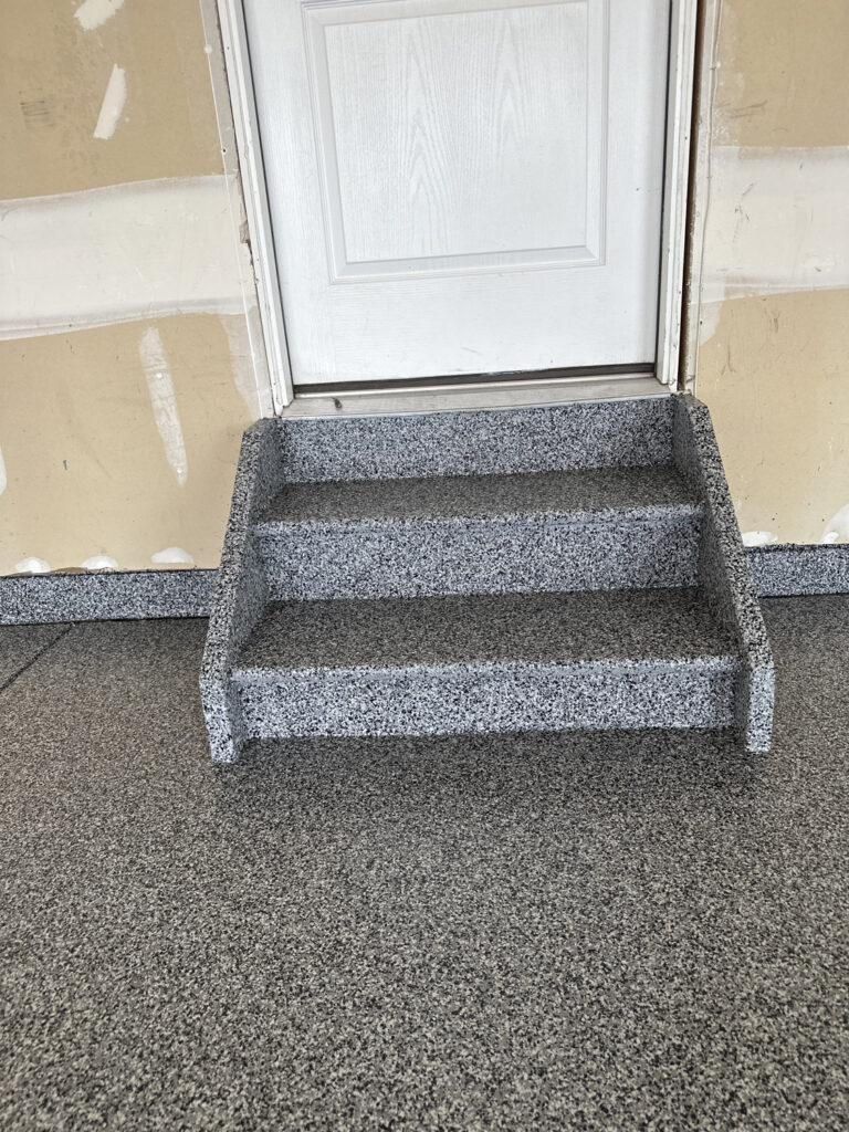 Polyaspartic floor coating