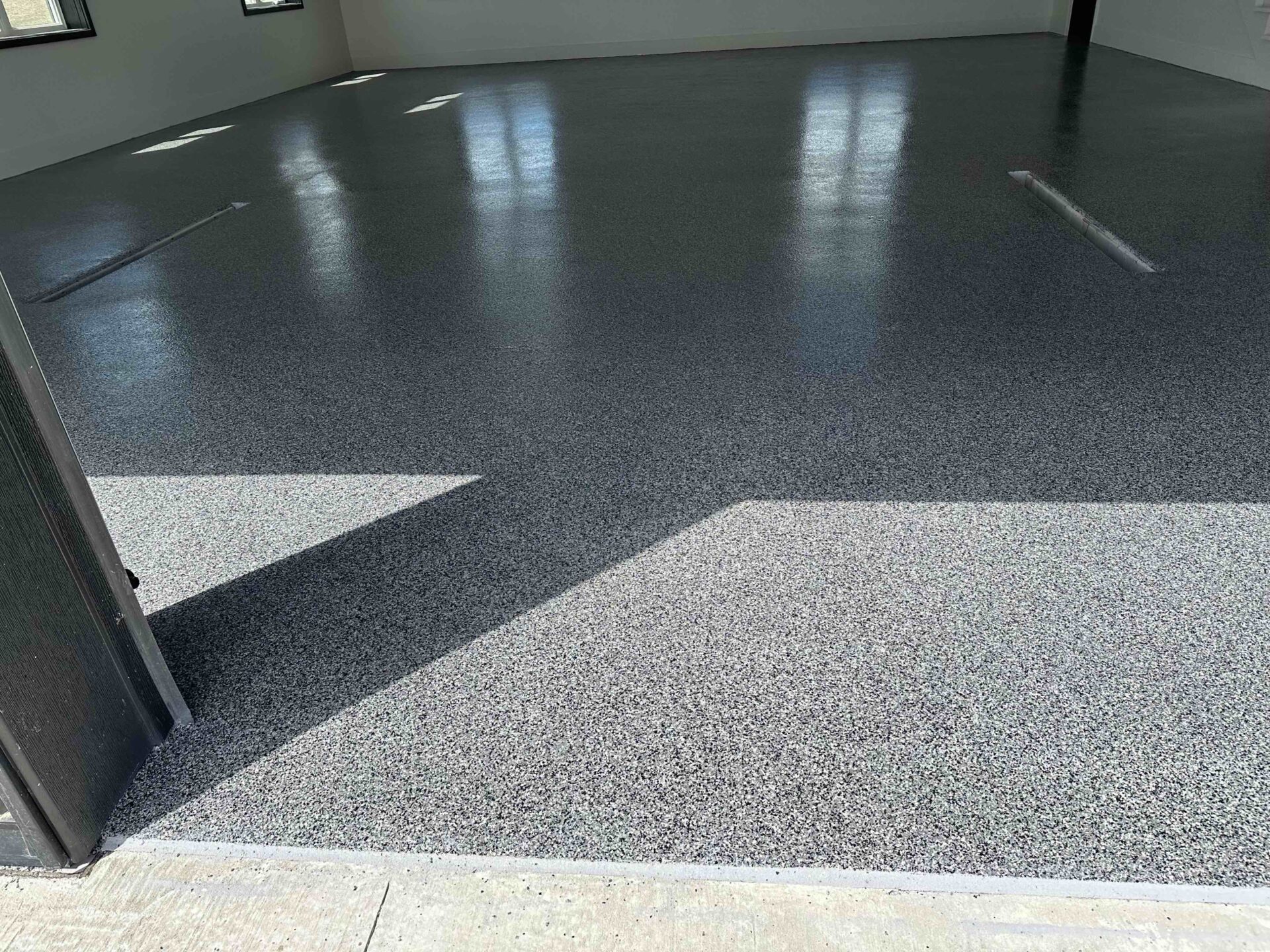 Polyaspartic garage floor coating