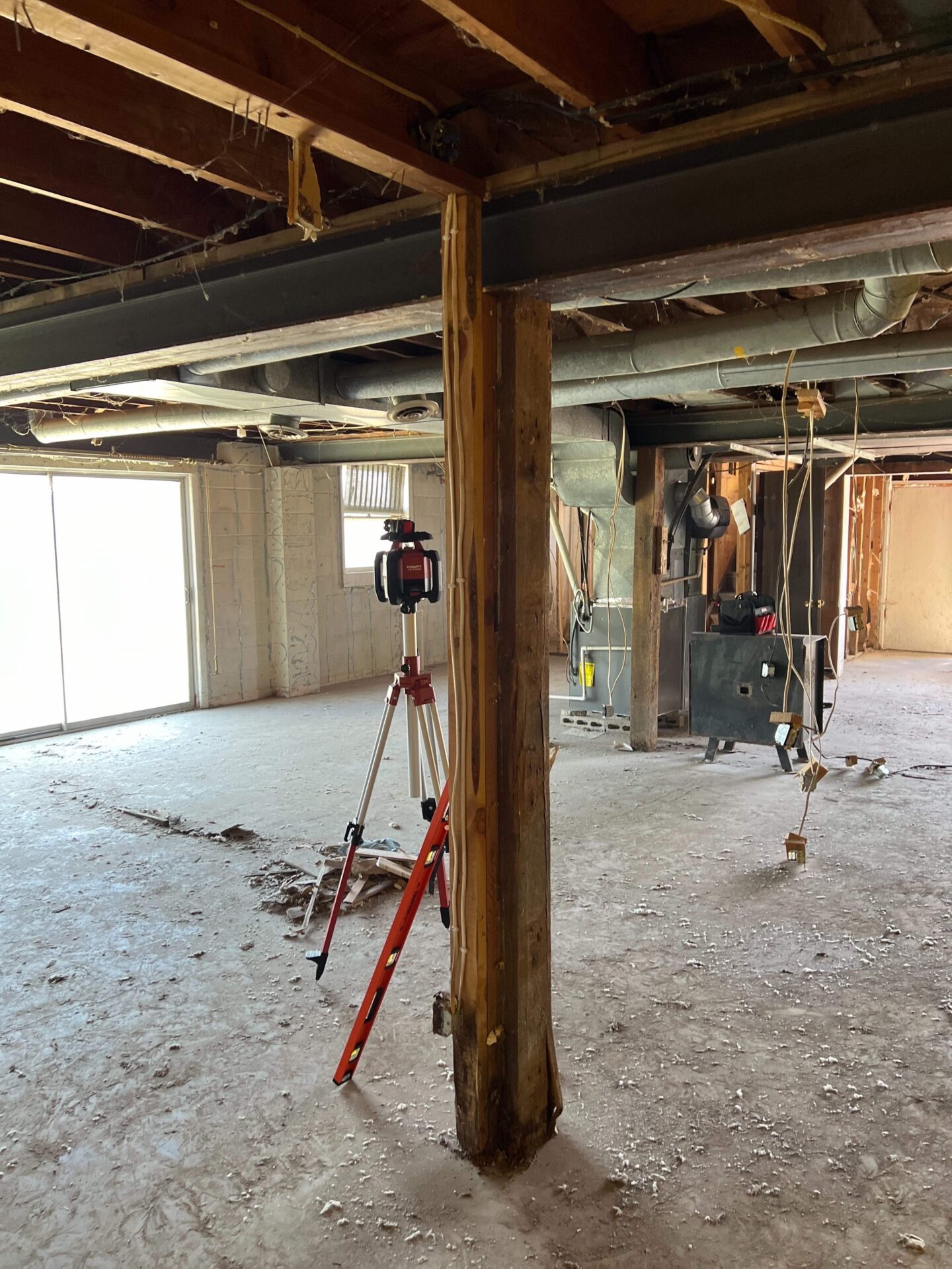 Basement concrete