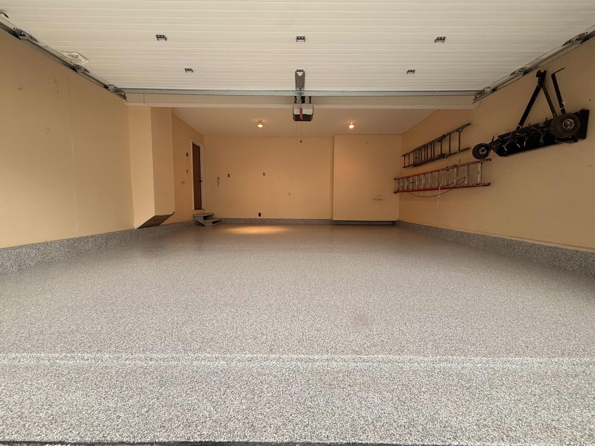 New pewter polyaspartic coating