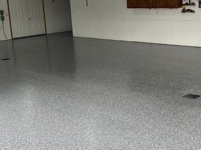 New garage floor coating