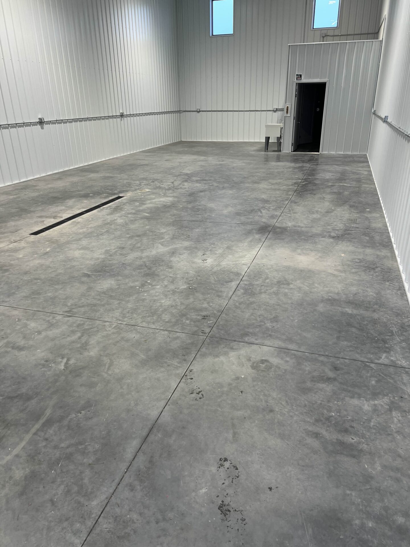 uncoated commercial building concrete