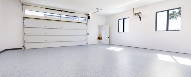 polyaspartic garage floor coating