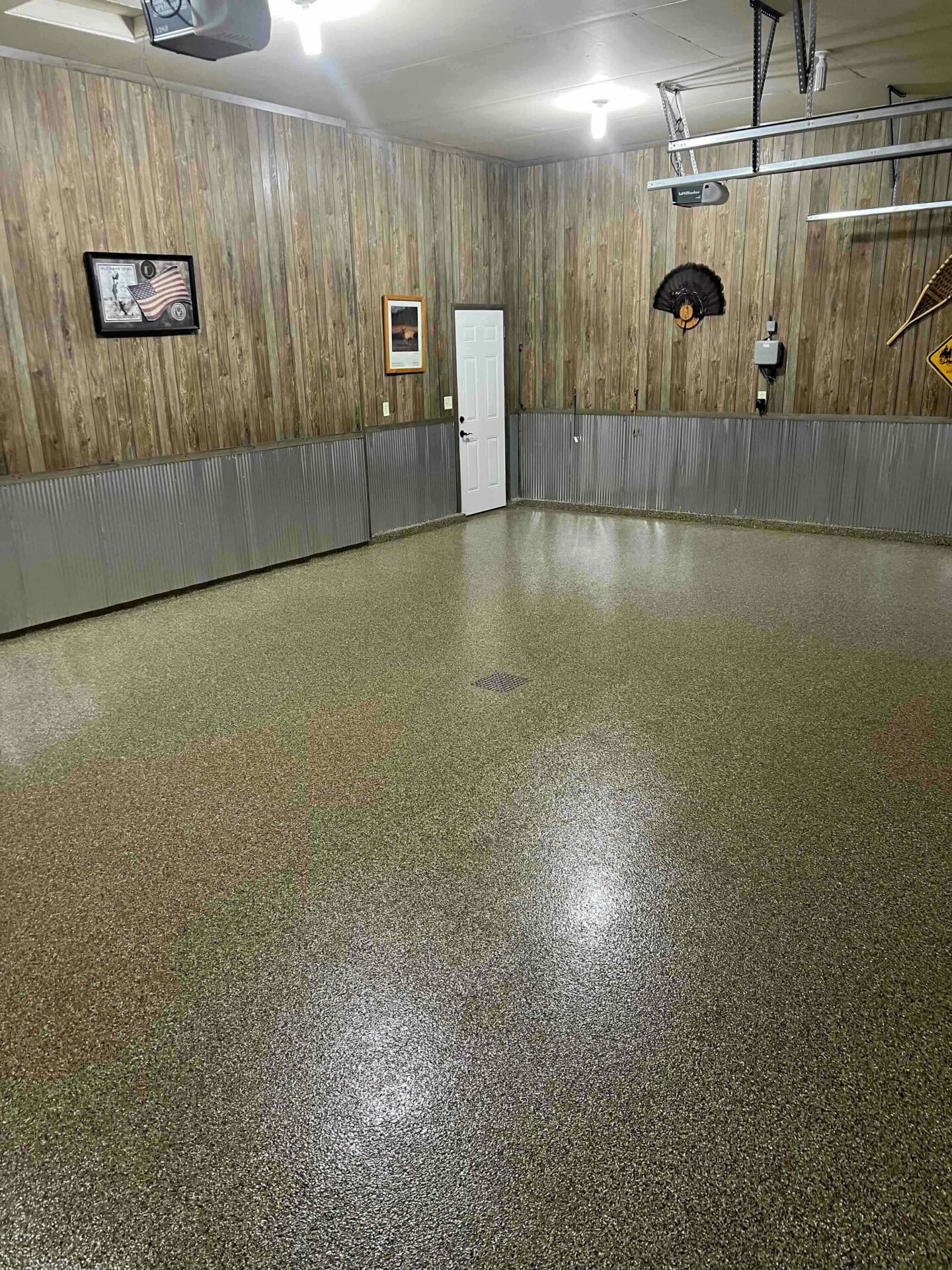 new polyaspartic garage floor coating