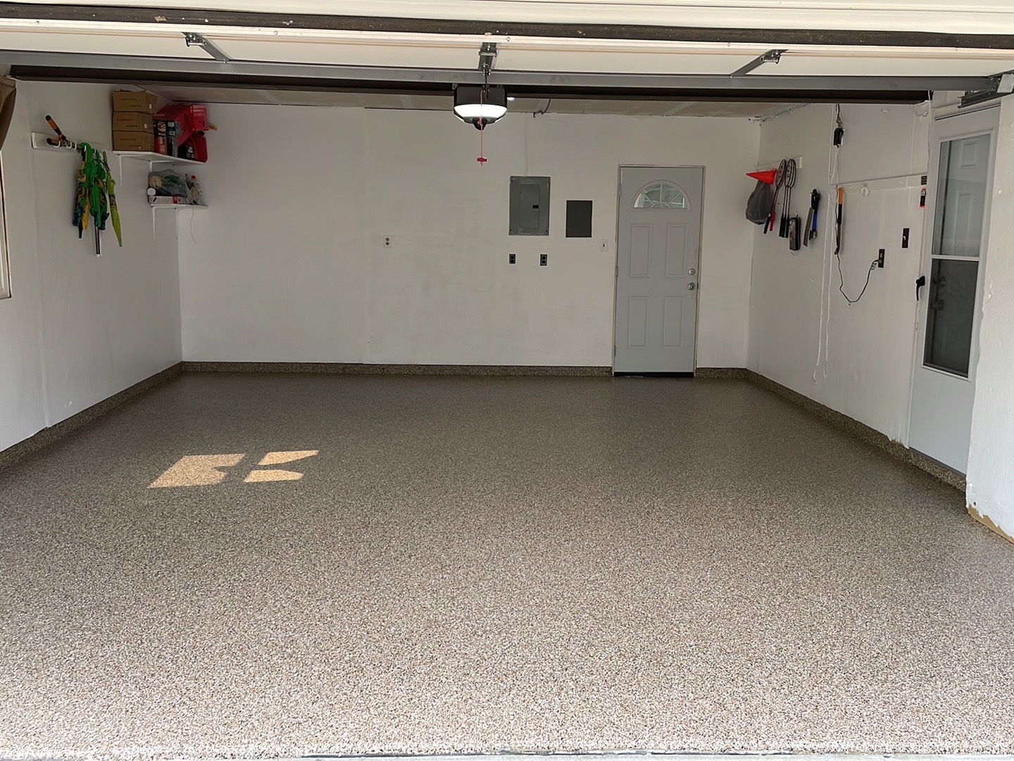 polyaspartic garage floor coating