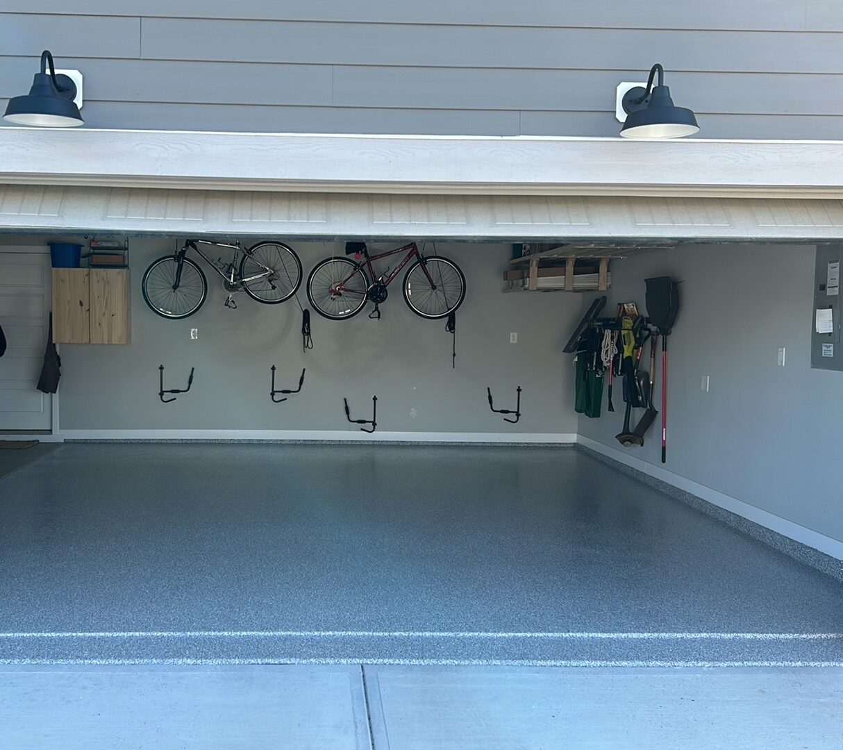 polyaspartic garage floor coating