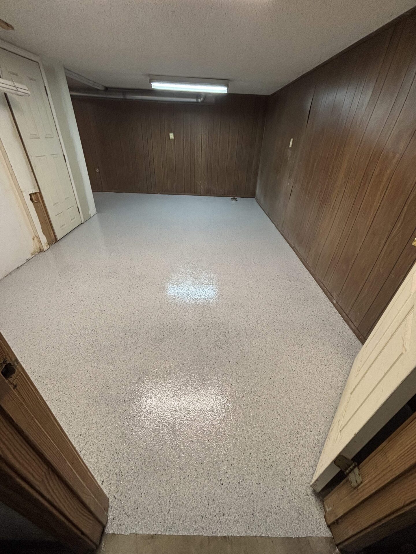 New polyaspartic basement coating