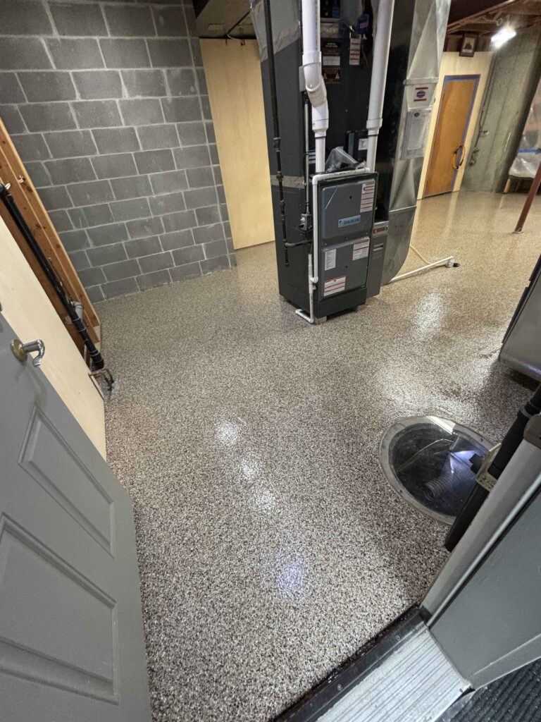 After Basement Coating