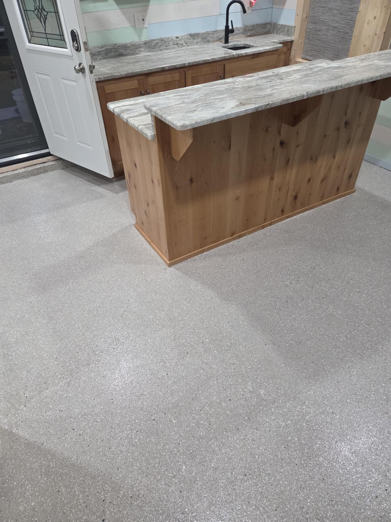 polyaspartic interior concrete coating