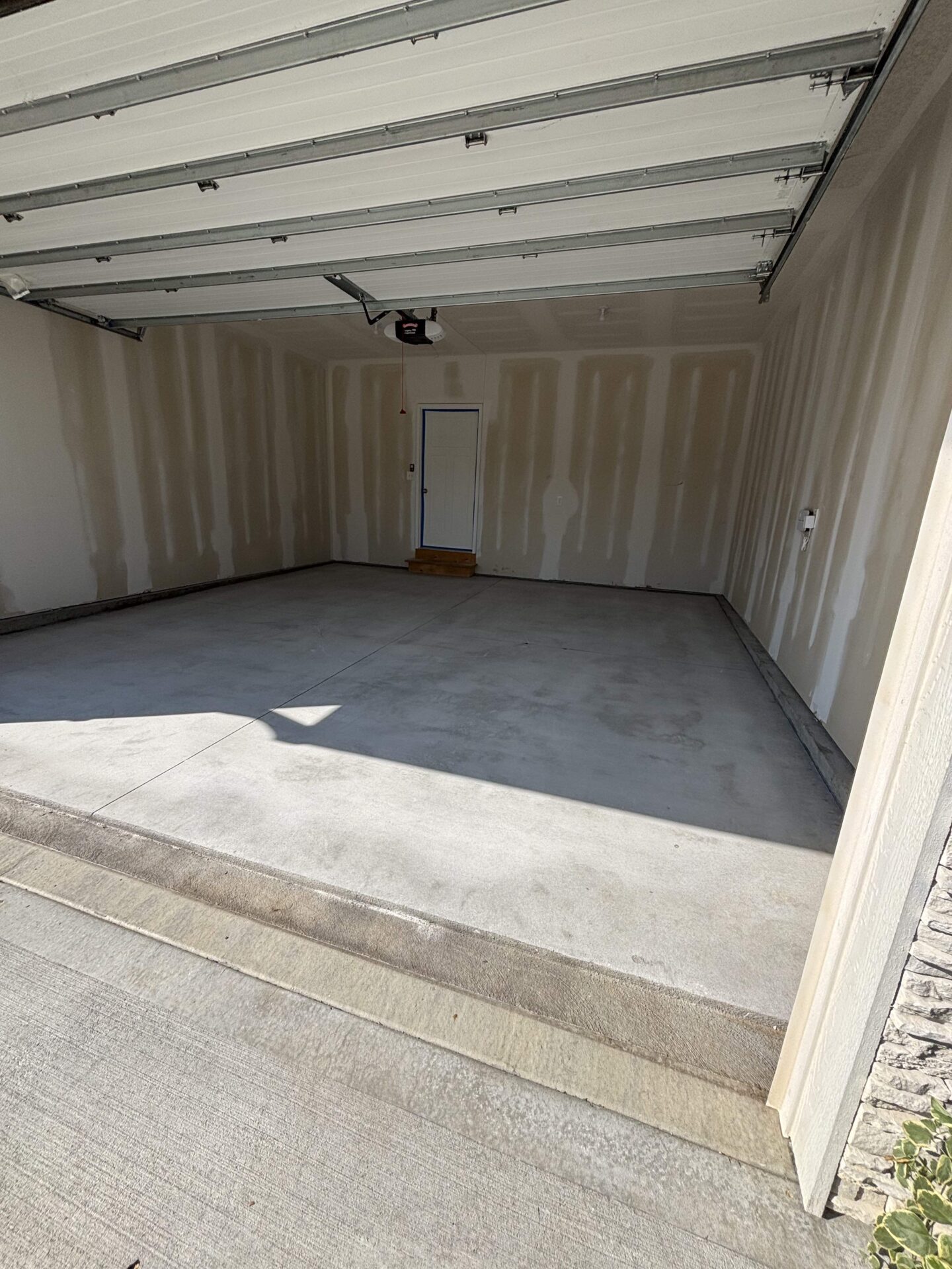 uncoated garage floor coating