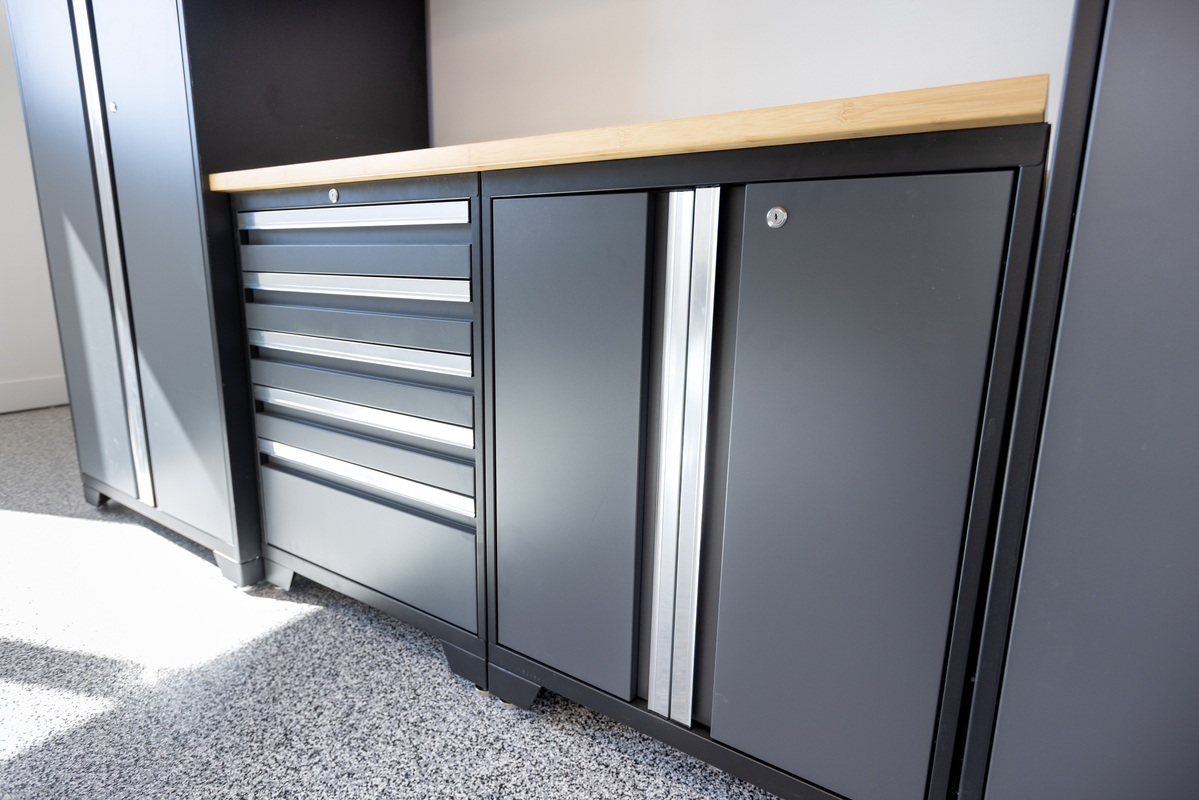 designer series lockable cabinets