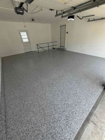 after garage floor coating in platte city