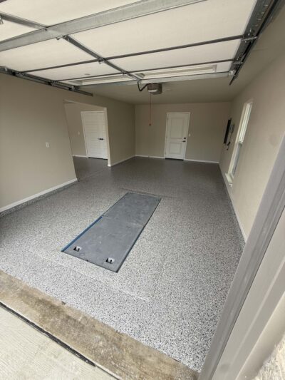 after garage floor coating in lenexa