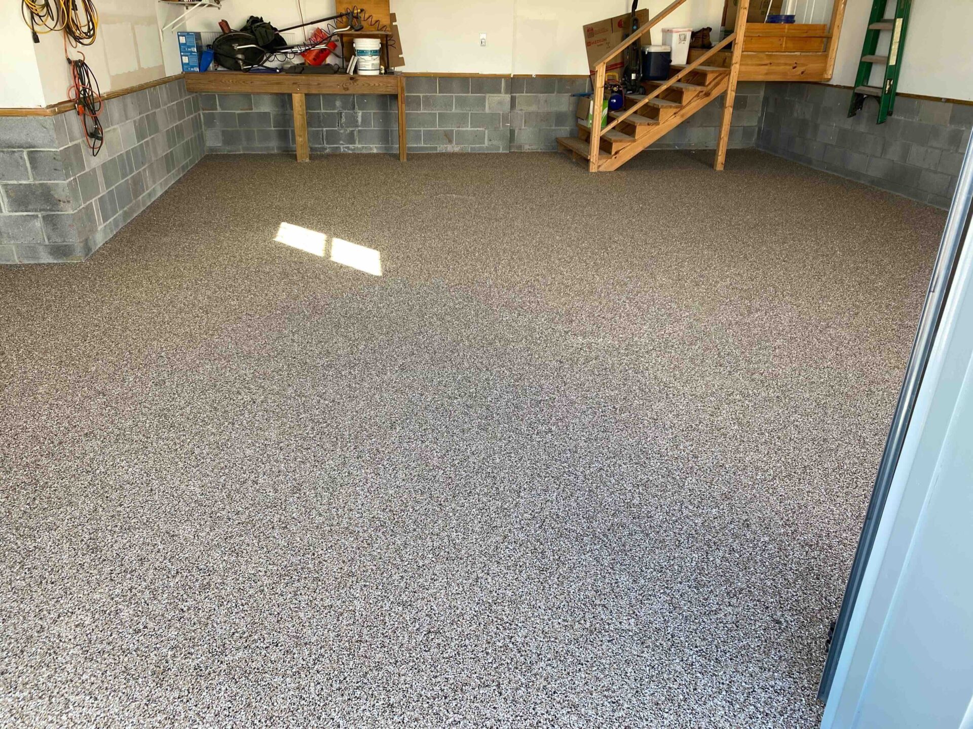 New polyaspartic floor coating