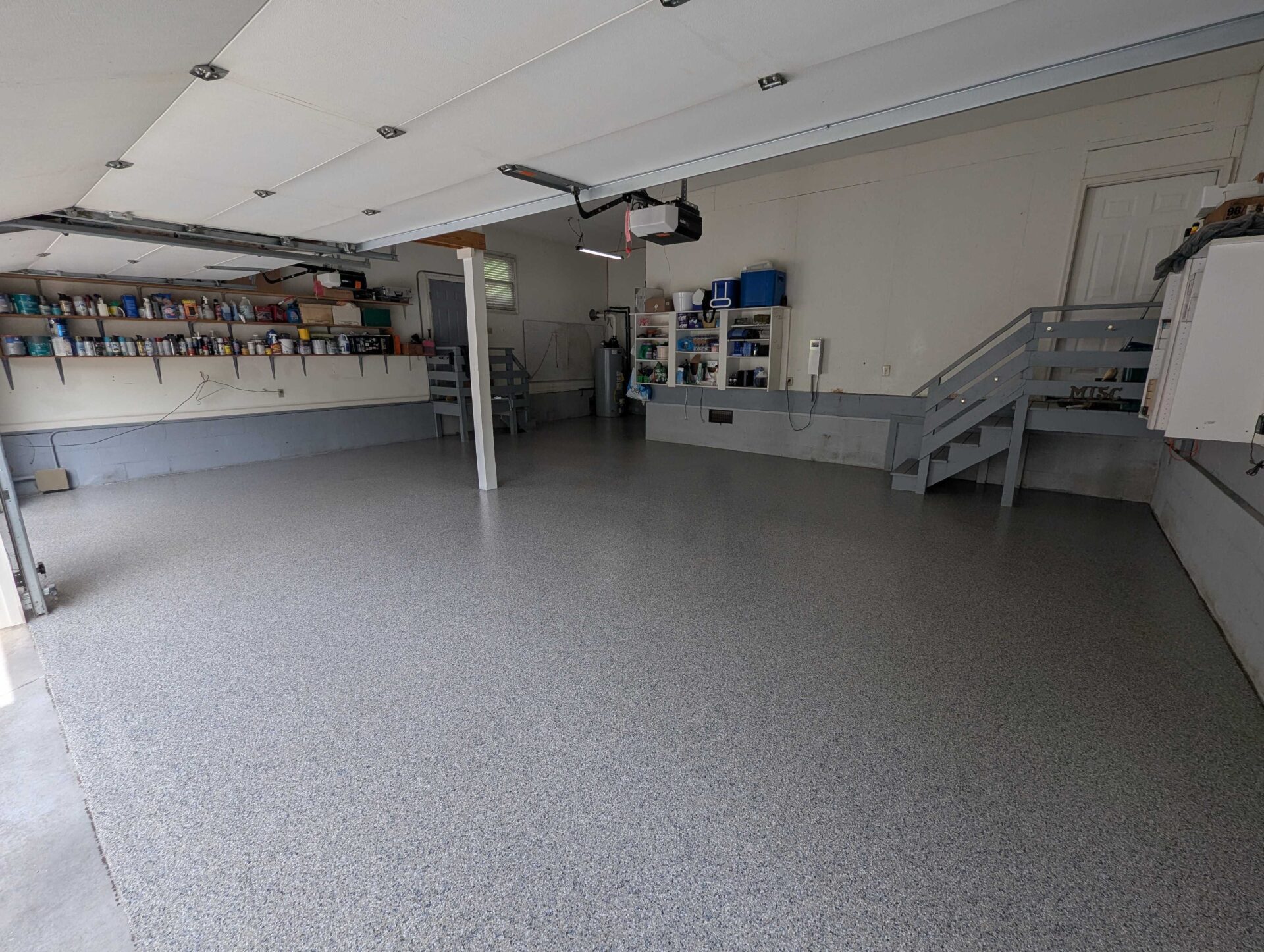 Polyaspartic floor coating
