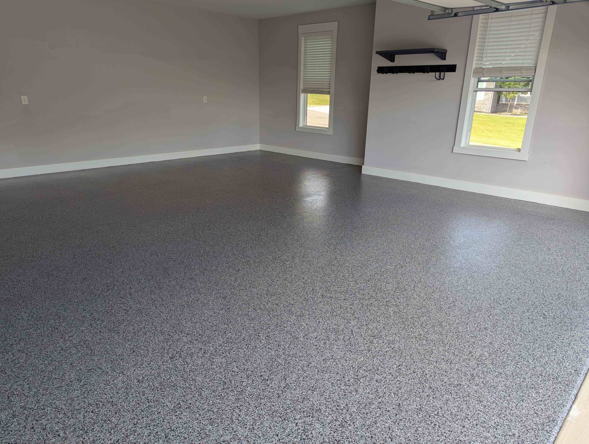 New polyaspartic concrete coating