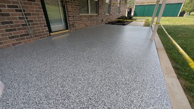 Porch Concrete Coating - Midnight Grey