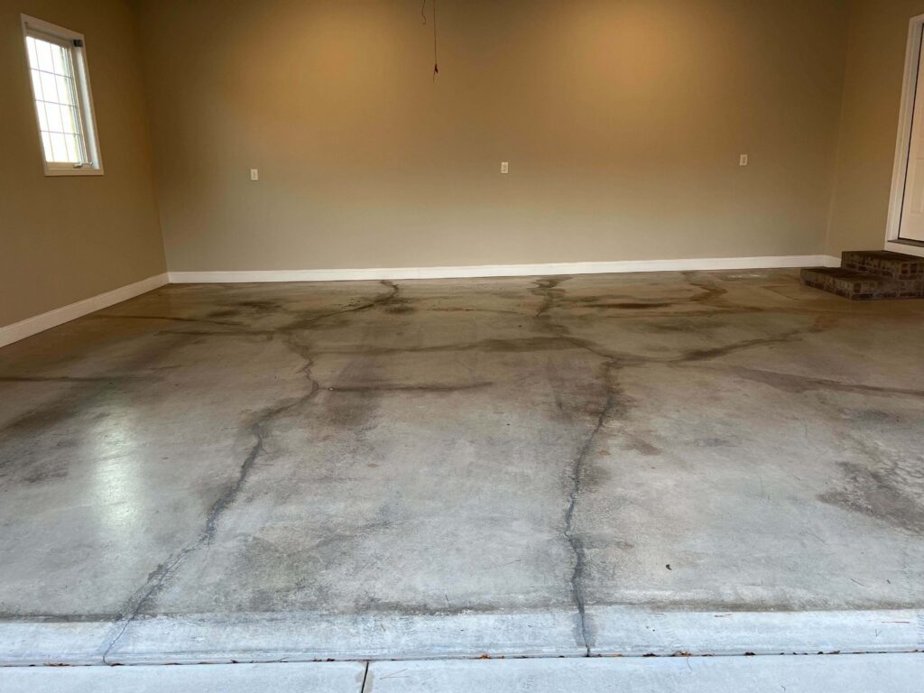 Cracked Garage Floor