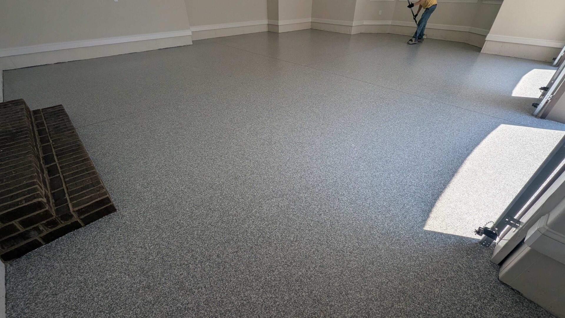 coated garage floor