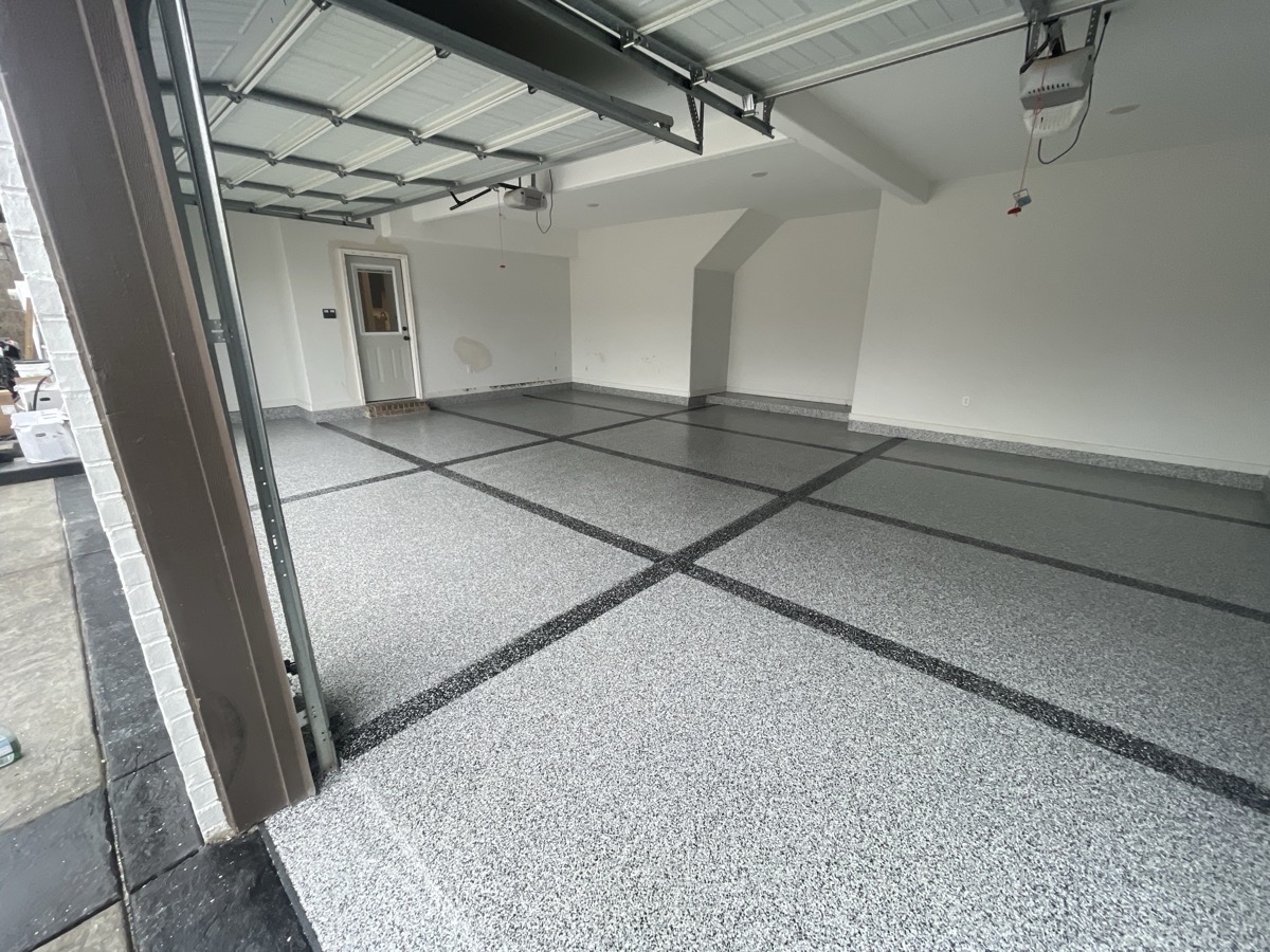 new polyaspartic concrete coating