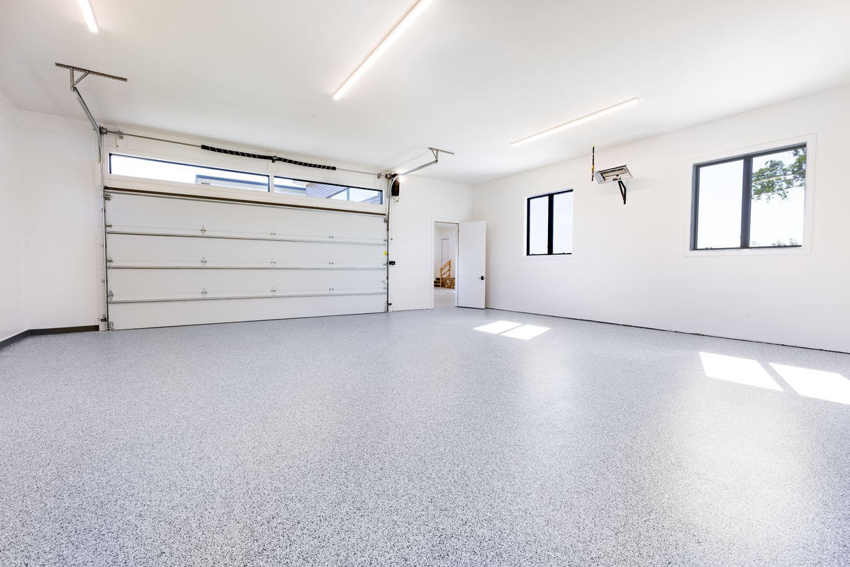 garage polyaspartic flooring