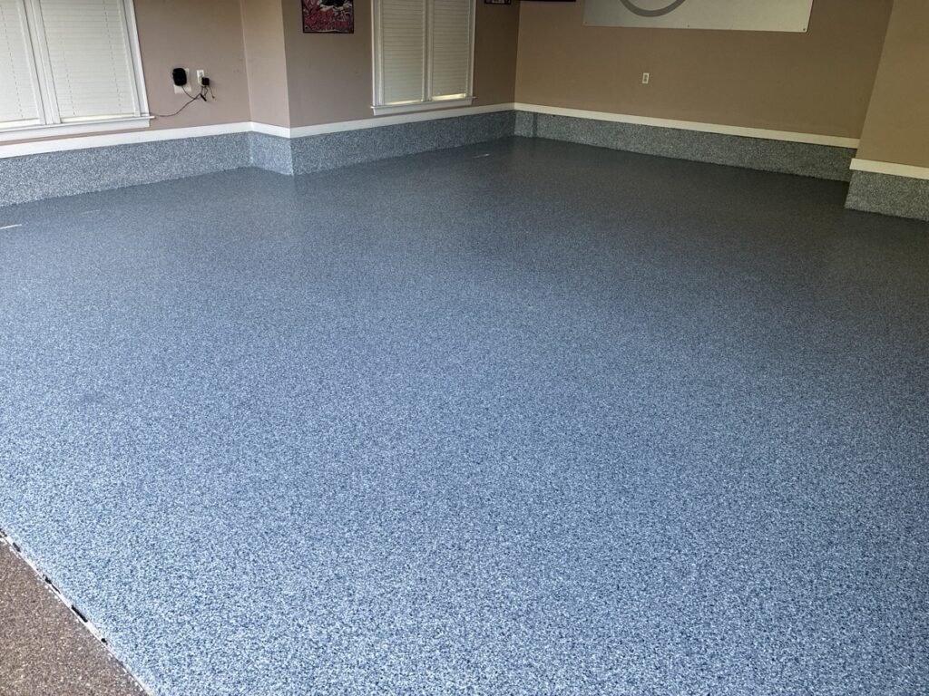 Garage Floor Coating Project