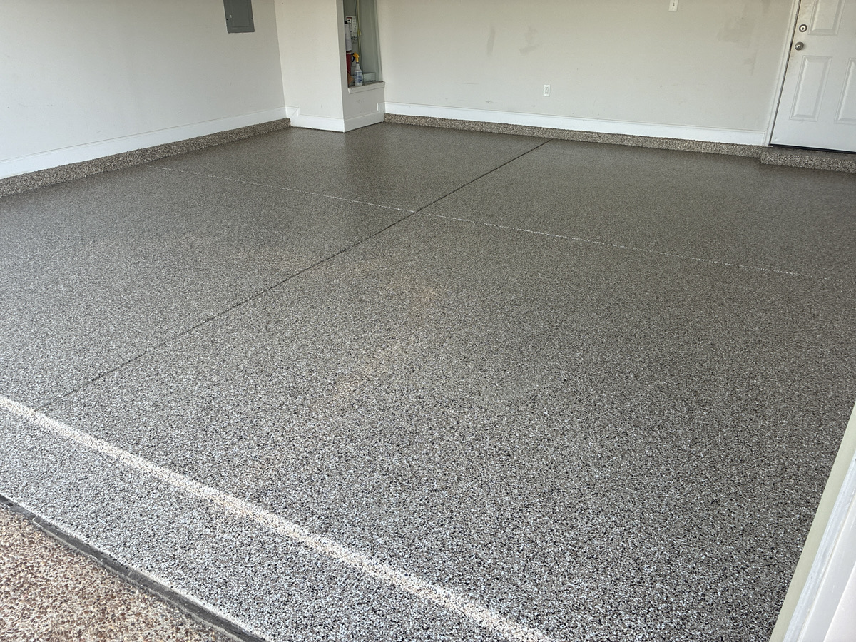 polyaspartic garage coating