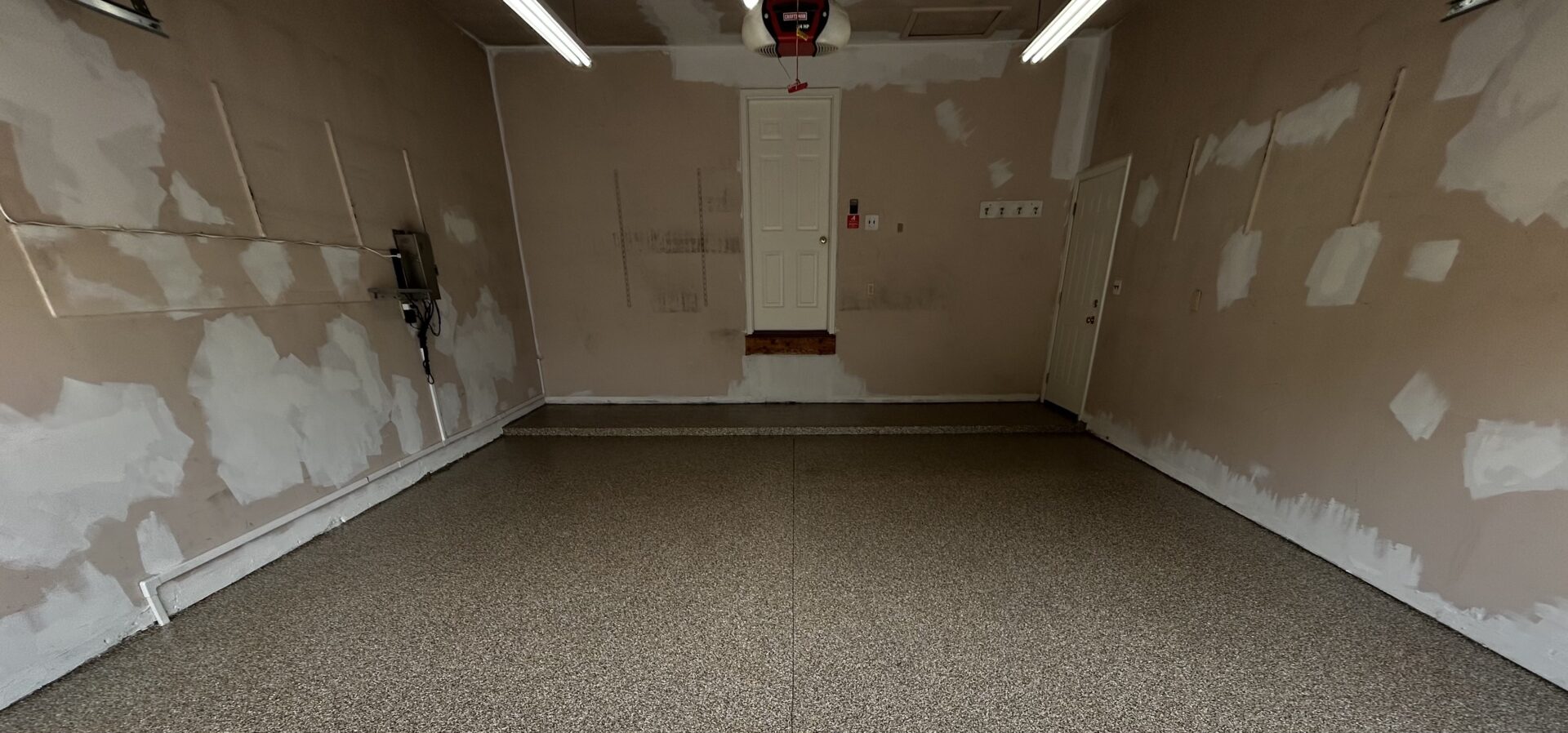 Polyaspartic garage floor coating