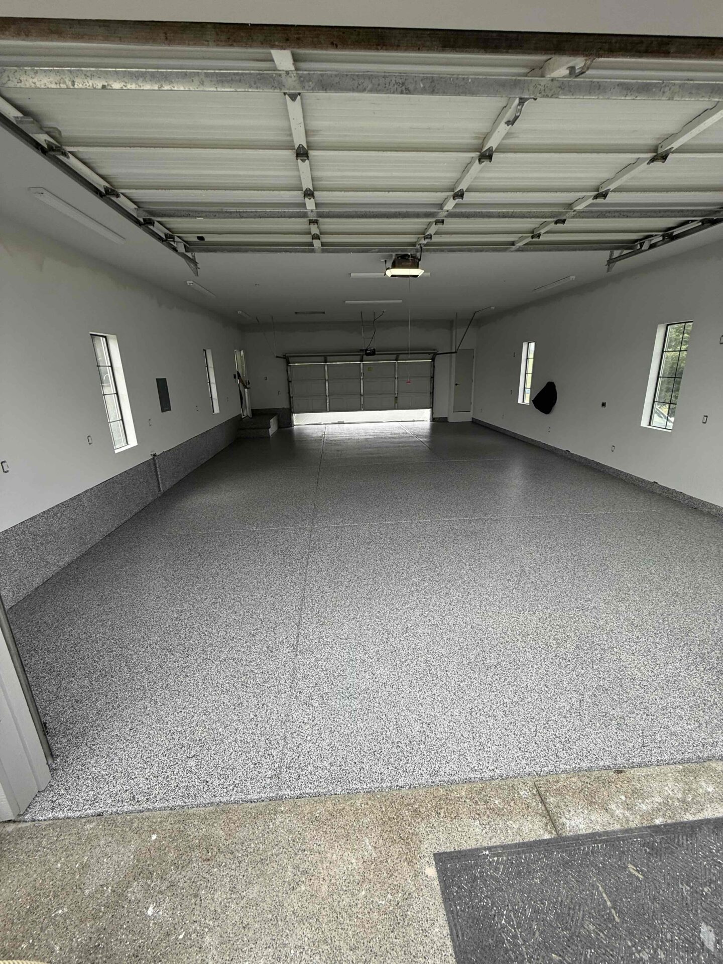 polyaspartic garage floor coating