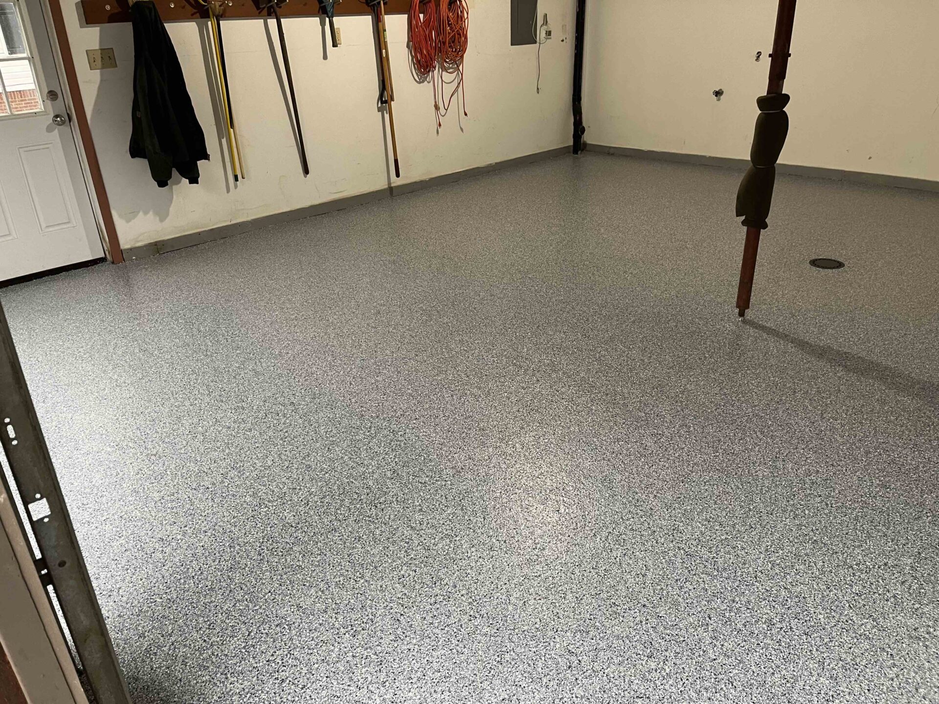 polyaspartic garage floor coating