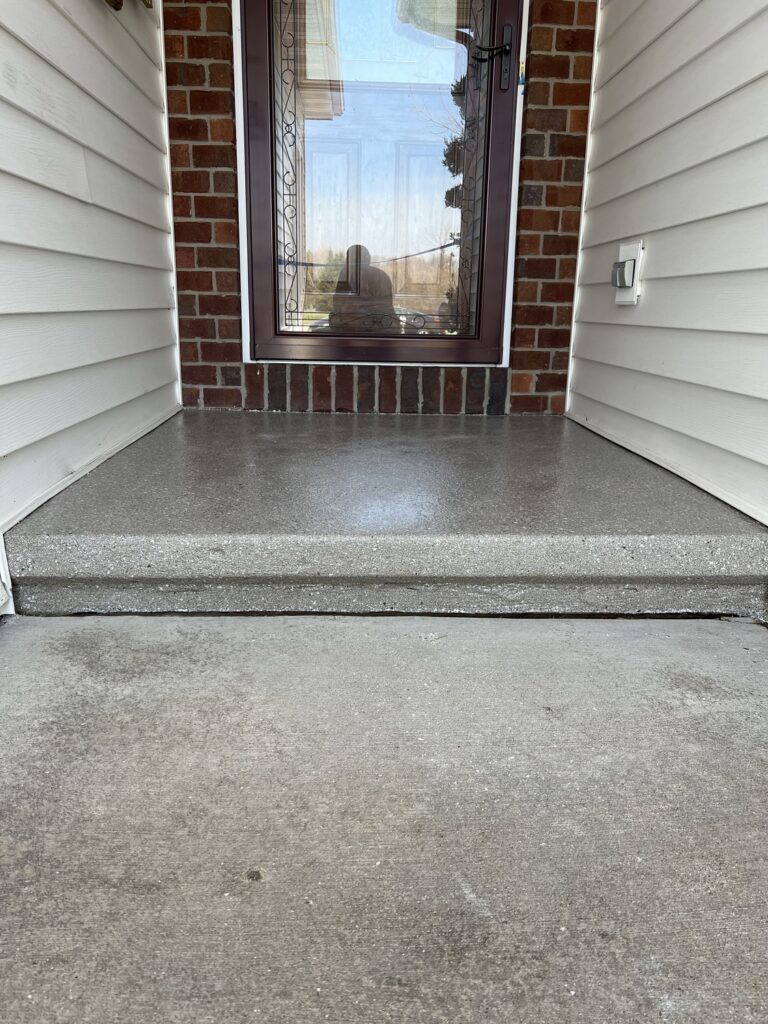 Porch After Epoxy Coating