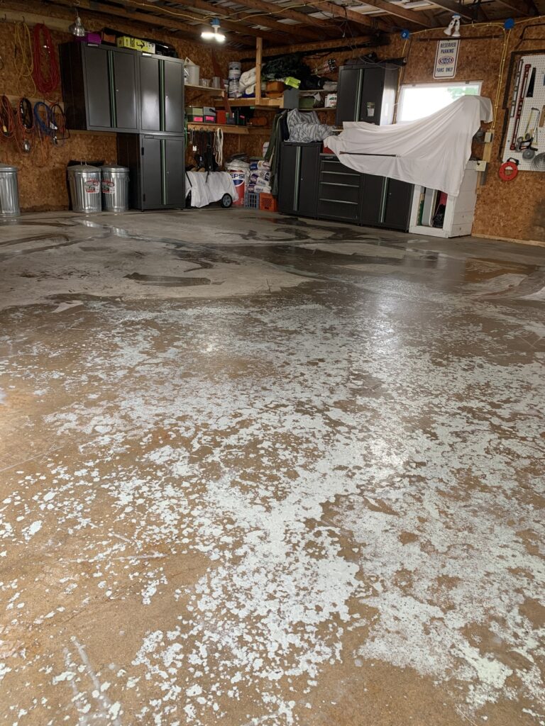 Peeling Epoxy