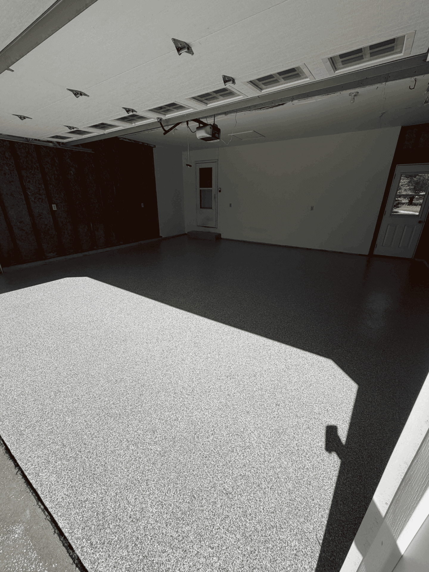 polyaspartic garage floor coating
