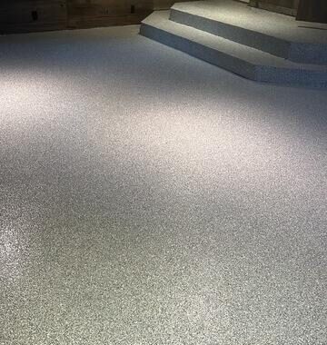 New polyaspartic floor coating