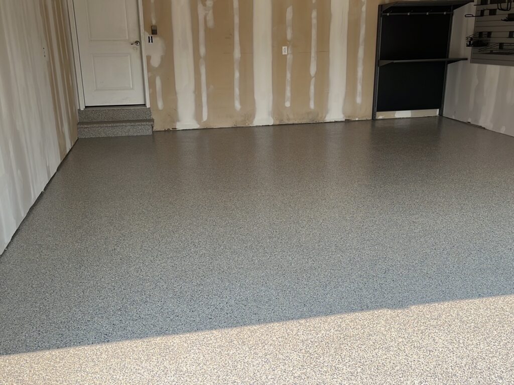 after garage floor coating in O'fallon