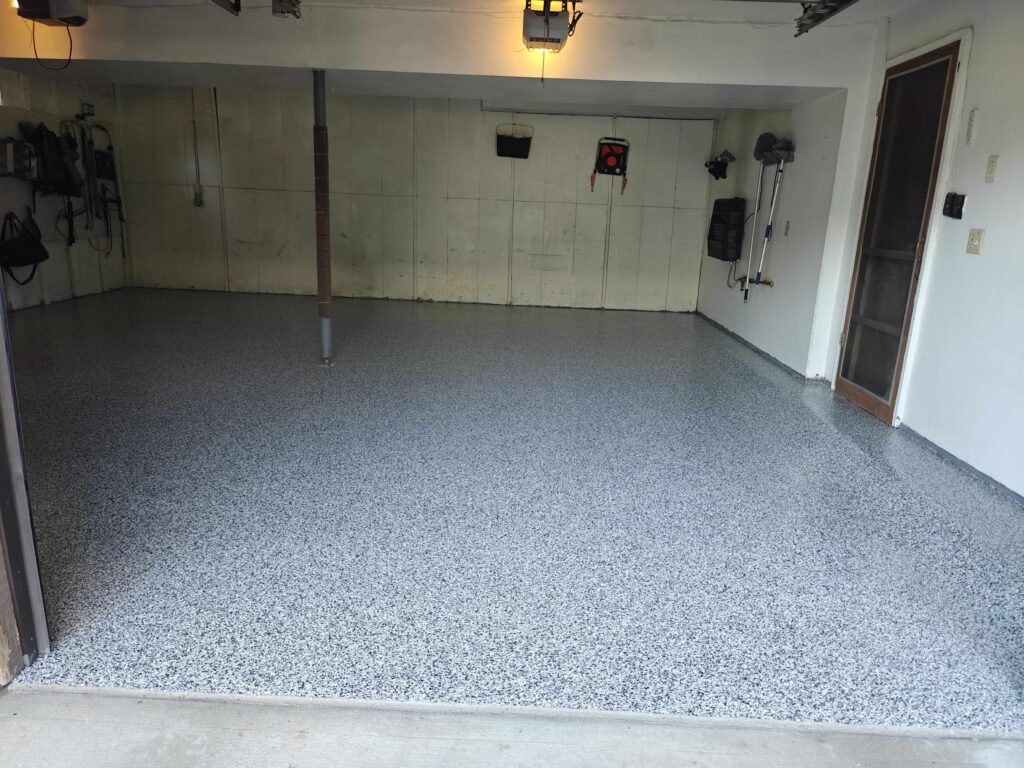 Finished Garage Floor Coating